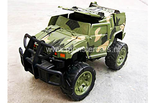 RC 1:16 Army Crash Jeep